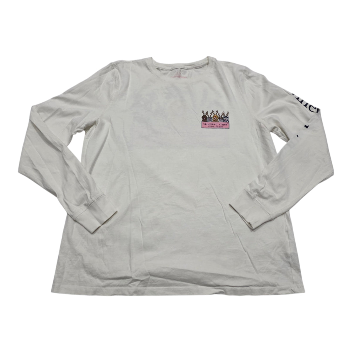 Playera Vineyard Vines Grande L Blanca