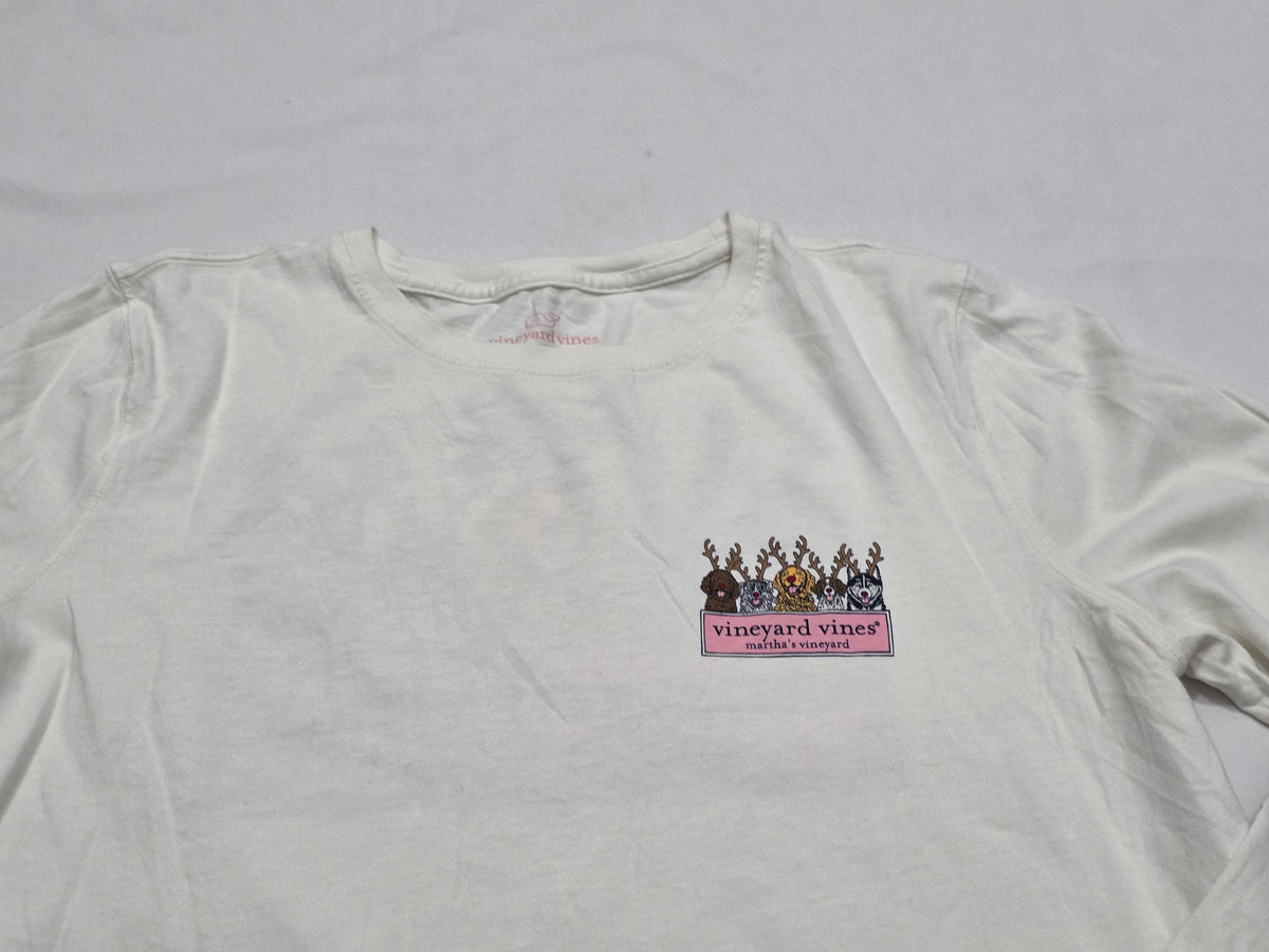 Playera Vineyard Vines Grande L Blanca