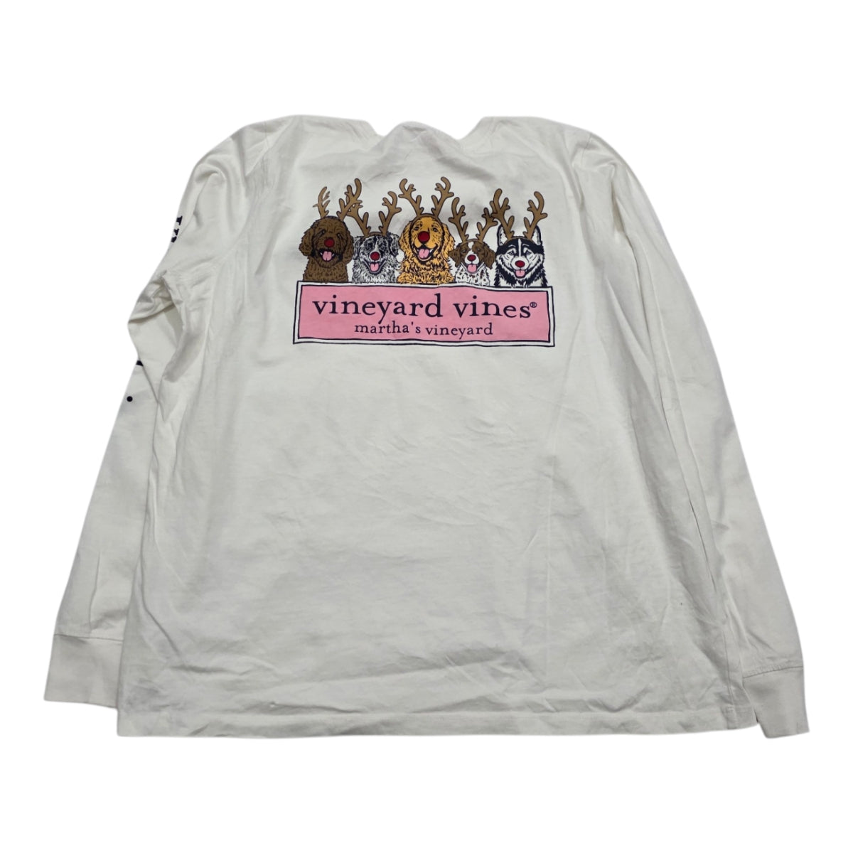 Playera Vineyard Vines Grande L Blanca