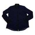 Camisa Armani Exchange Grande L Azul/negro