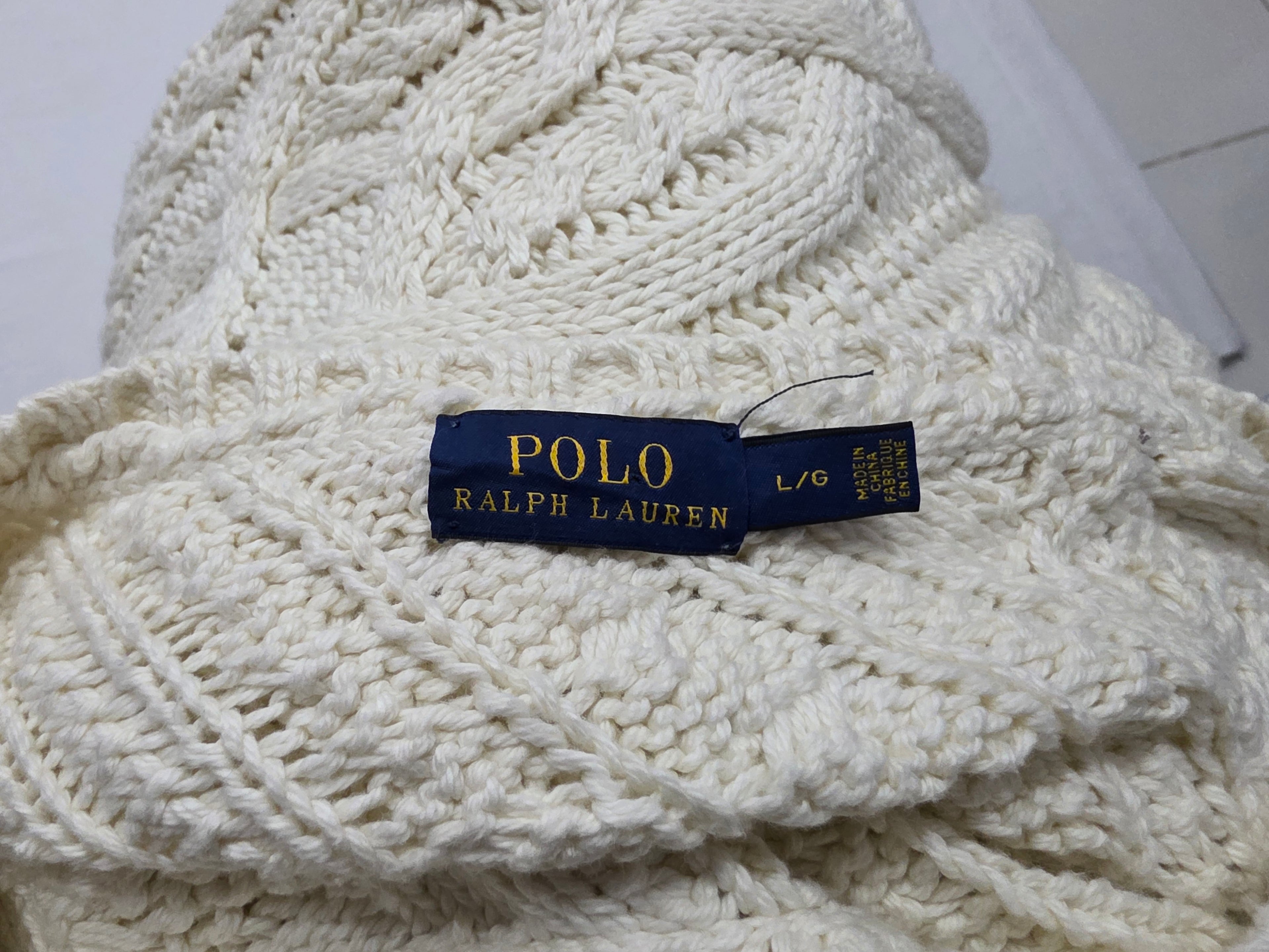 Sueter Polo Ralph Lauren Grande L Crema