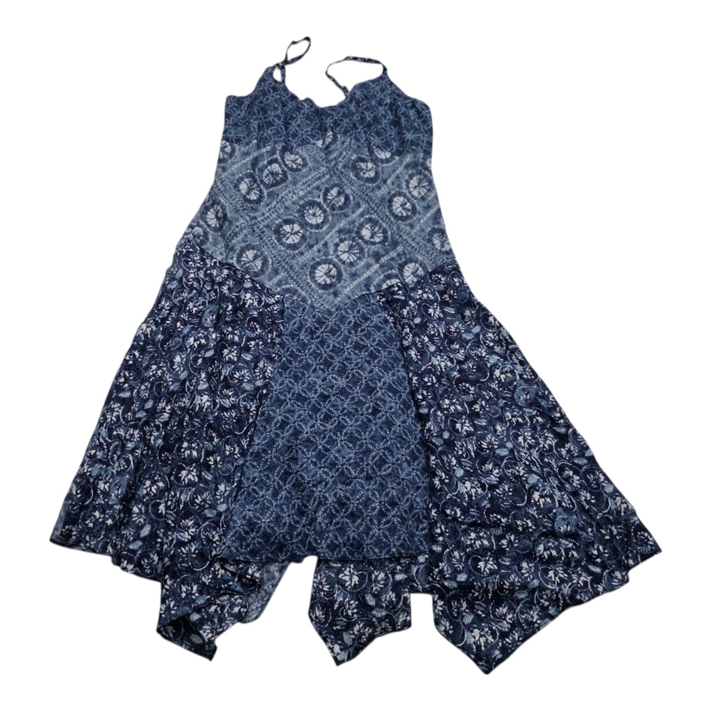 Vestido Ralph Lauren Talla 14 De Lino Azul