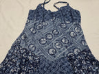 Vestido Ralph Lauren Talla 14 De Lino Azul