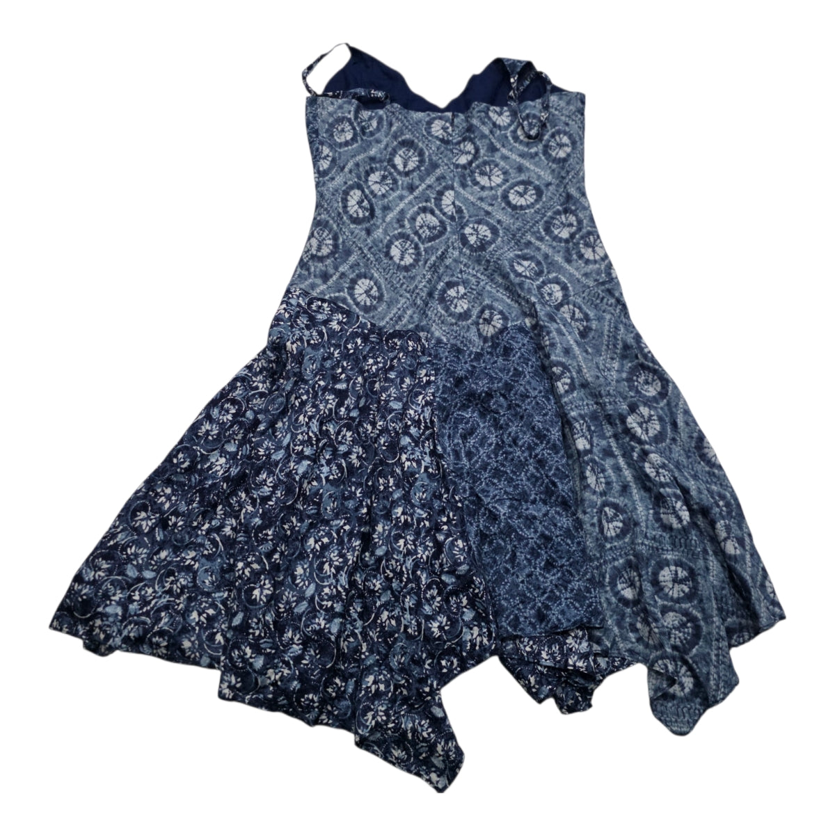 Vestido Ralph Lauren Talla 14 De Lino Azul