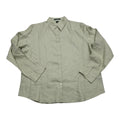 Camisa De Lino Ralph Lauren Xgrande Xl Verde