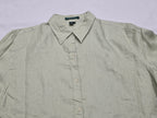 Camisa De Lino Ralph Lauren Xgrande Xl Verde
