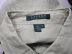 Camisa De Lino Ralph Lauren Xgrande Xl Verde