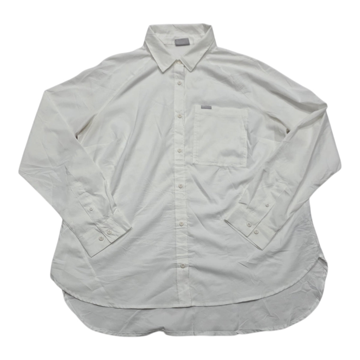 Camisa Columbia Extra Grande Blanca