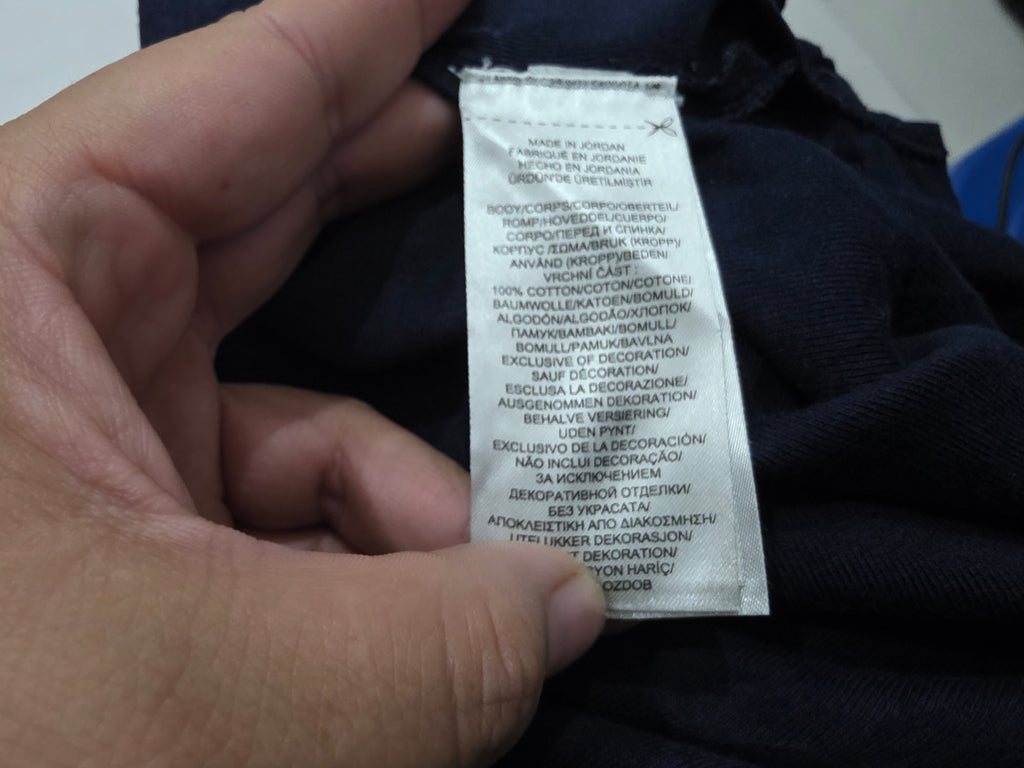 Playera Ralph Lauren Extra Grande Azul Marino
