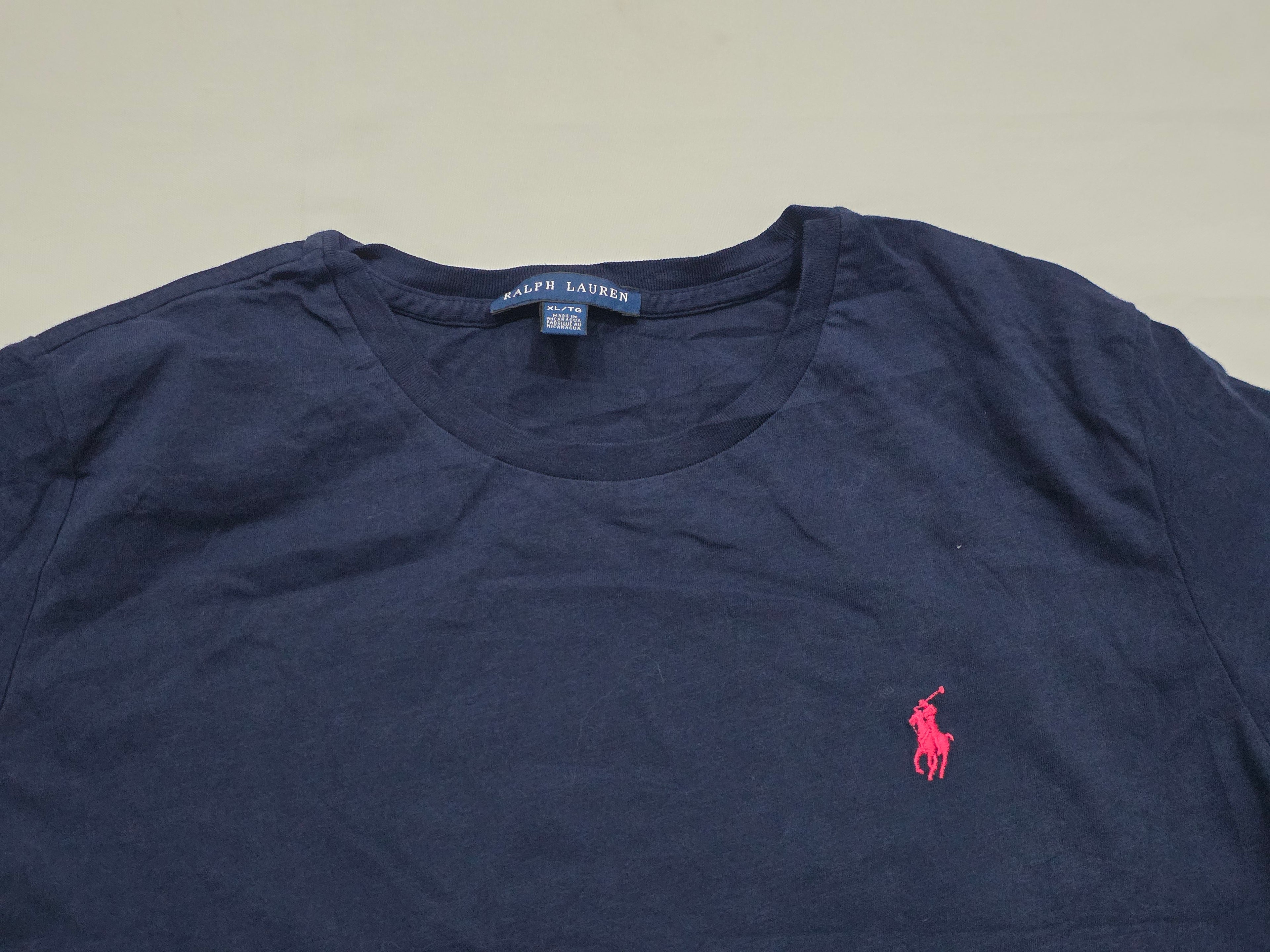 Playera Ralph Lauren Xgrande Xl Azul Poni Rojo