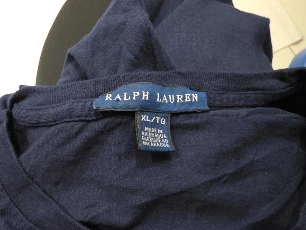 Playera Ralph Lauren Xgrande Xl Azul Poni Rojo