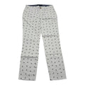Pantalon Tommy Hilfiger De Mujer Talla 2 Blanco De Anclas