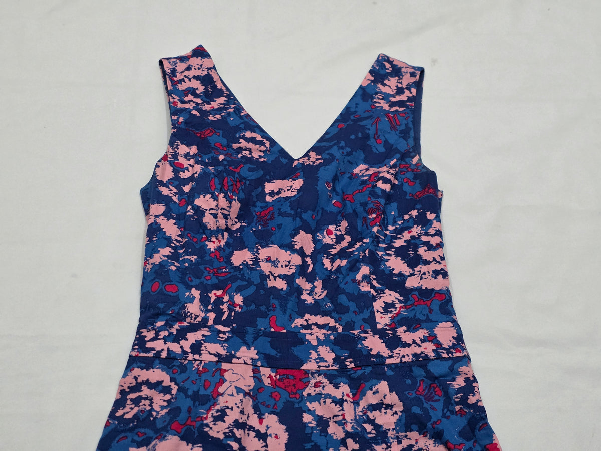 Vestido Armani Exchange D Mujer Talla 0 Azul/rosa D Tirantes