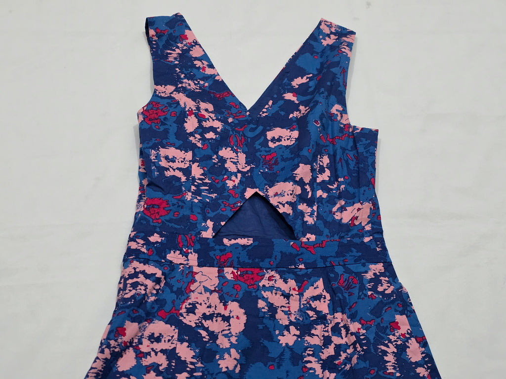 Vestido Armani Exchange D Mujer Talla 0 Azul/rosa D Tirantes