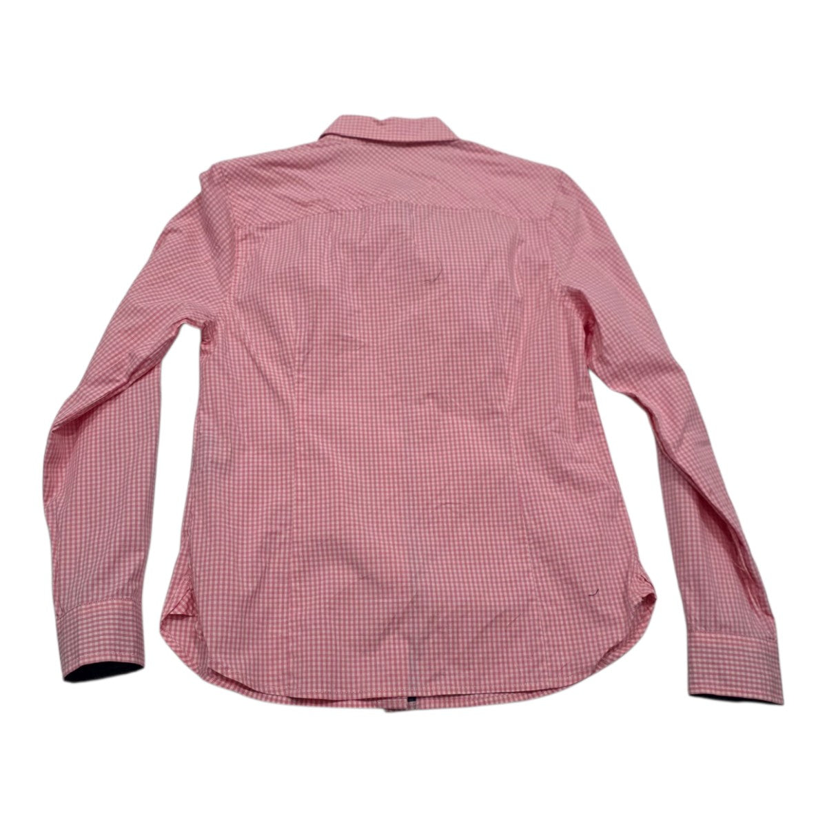 Camisa Tommy Hilfiger De Mujer Extra Chica Rosa A Cuadros