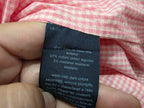 Camisa Tommy Hilfiger De Mujer Extra Chica Rosa A Cuadros