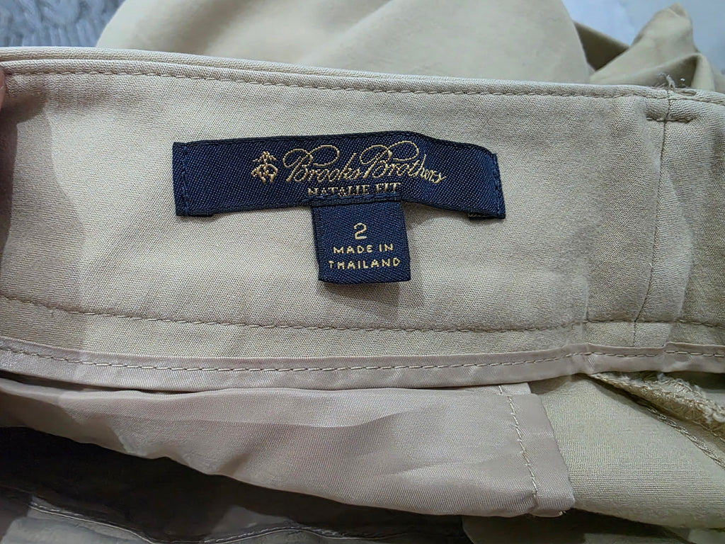 Pantalon Brooks Brothers Cafe De Vestir Natalie Fit