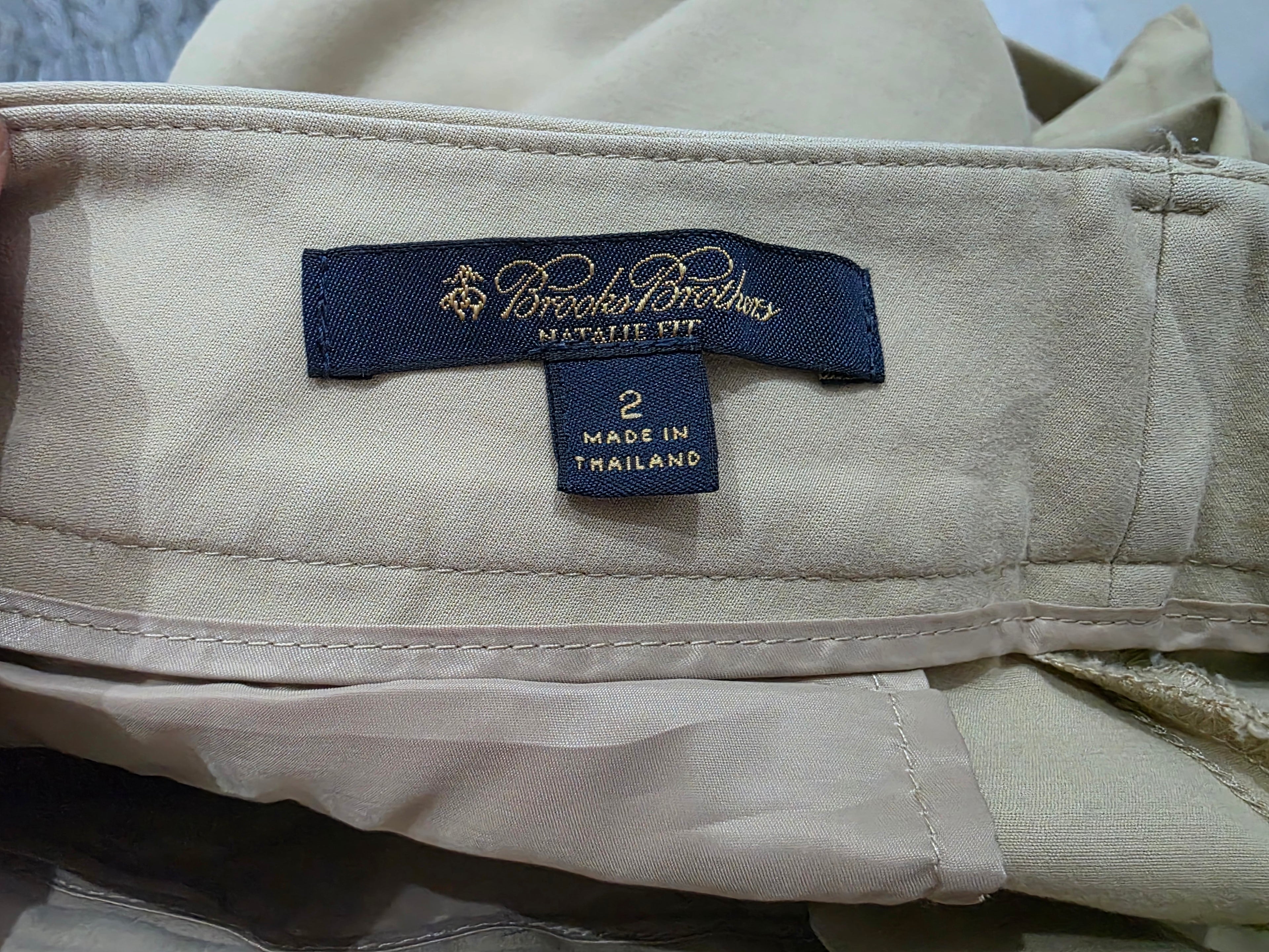 Pantalon Brooks Brothers Cafe De Vestir Natalie Fit