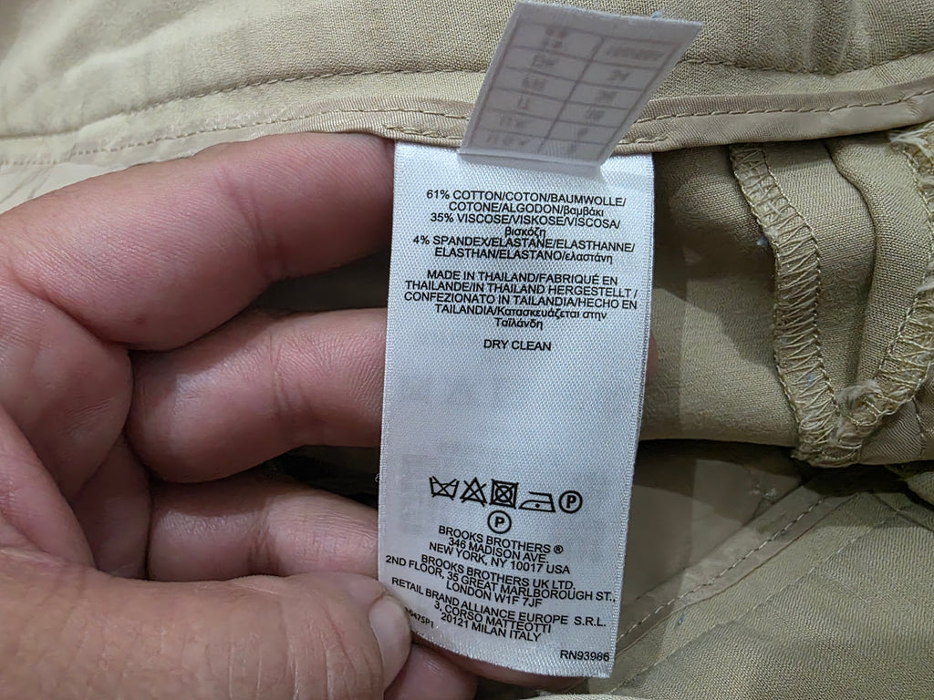 Pantalon Brooks Brothers Cafe De Vestir Natalie Fit