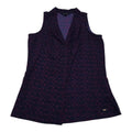 Blusa Tommy Hilfiger Morado Sin Mamgas Extra Chica