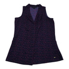 Blusa Tommy Hilfiger Morado Sin Mamgas Extra Chica