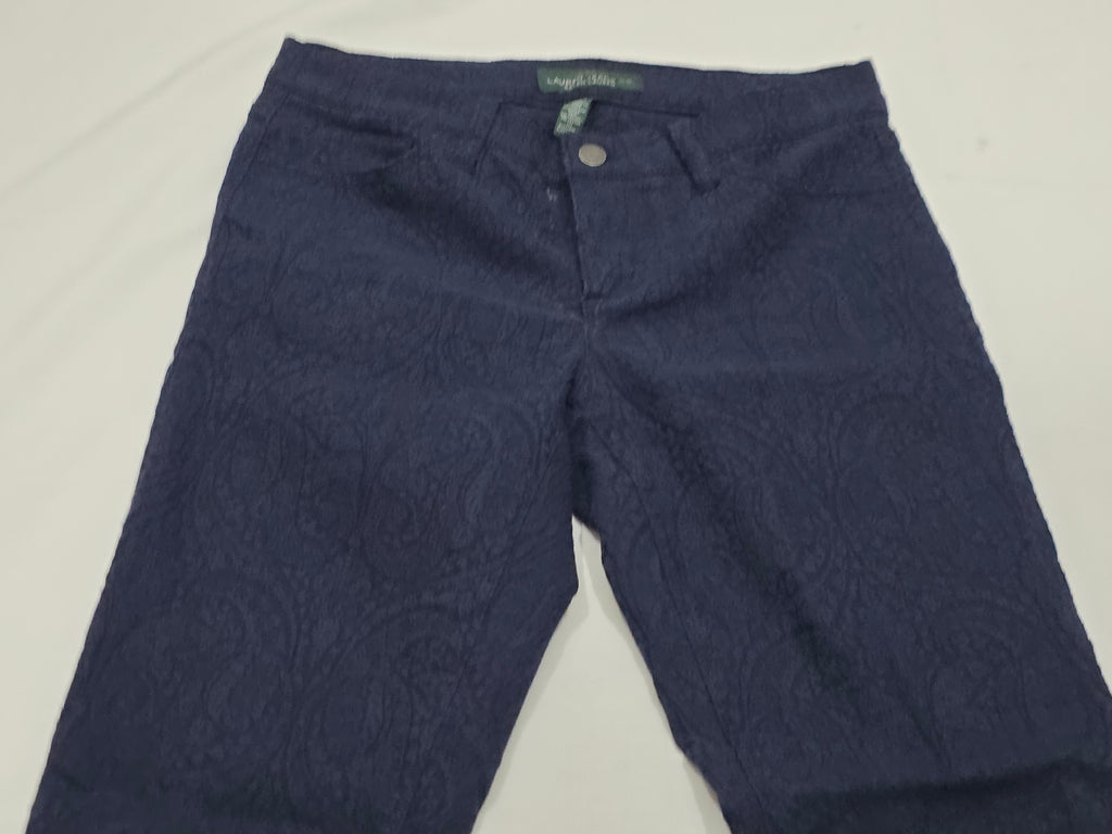 Pantalon Ralph Lauren De Mujer Azul Talla 4
