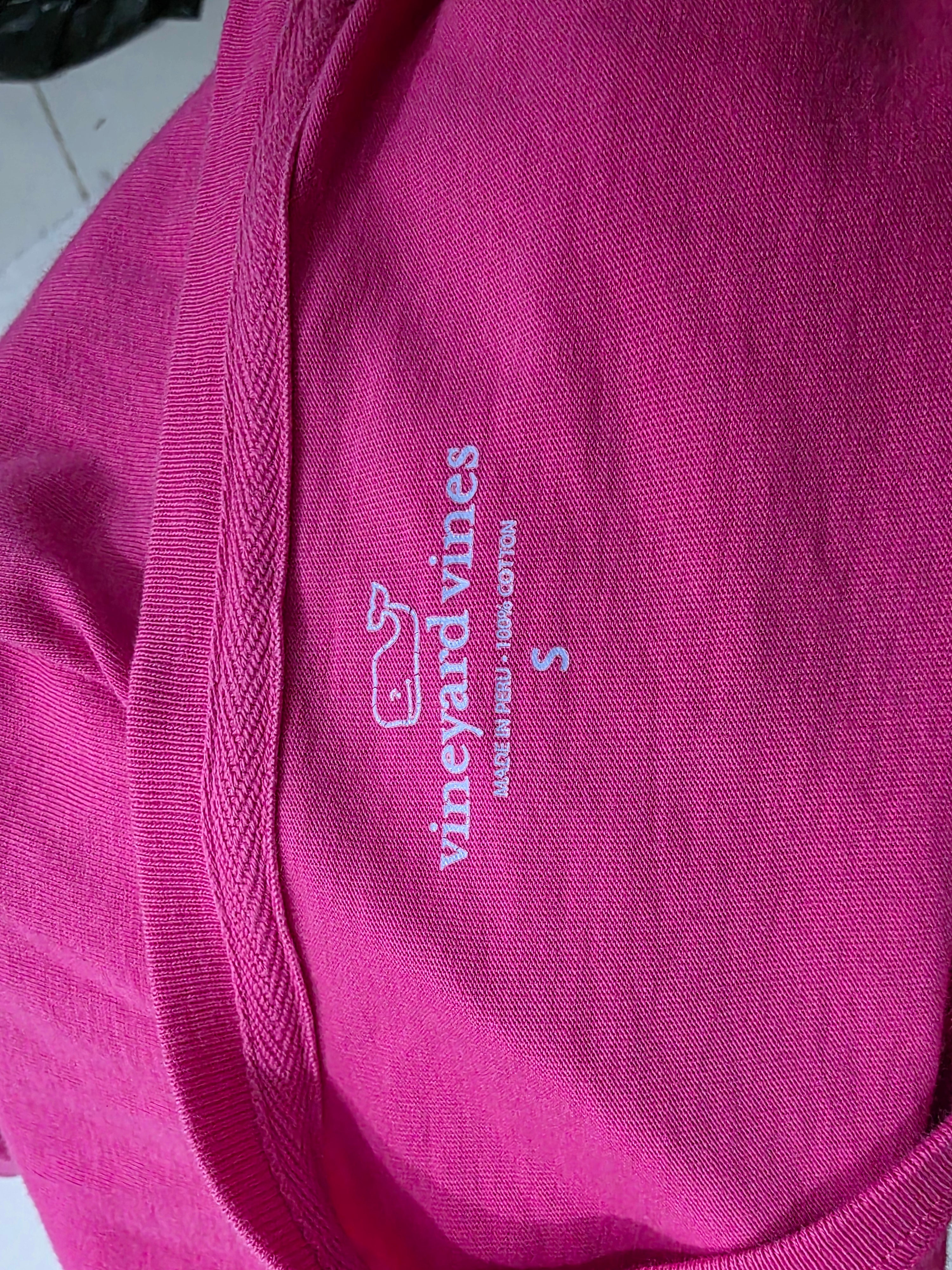 Playera Vineyard Vines Fucsia Chica S De Mujer