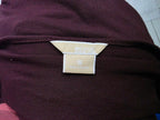 Blusa Michael Kors Color Vino Amplia Chica S