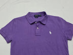 Playera Ralph Lauren Skinny Fit Chico S Morada