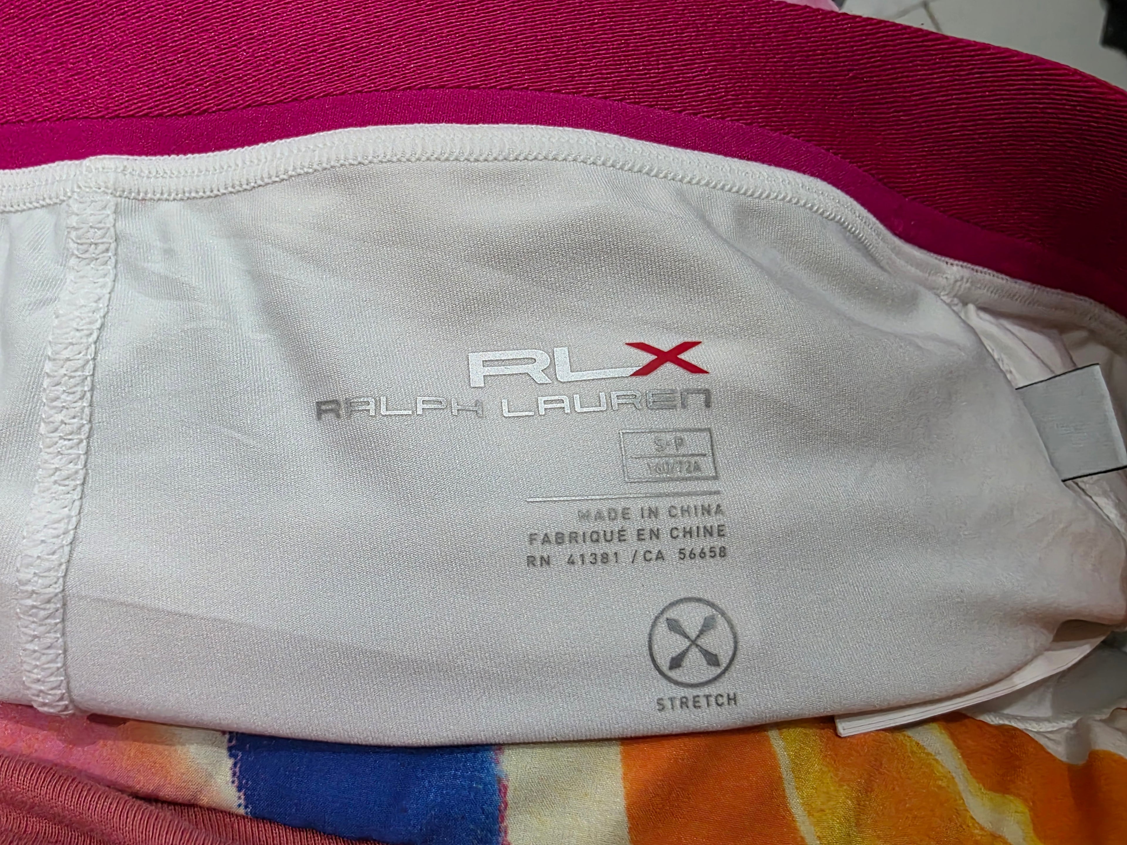 Falda Con Short Ralph Lauren X Multicolor Chico S