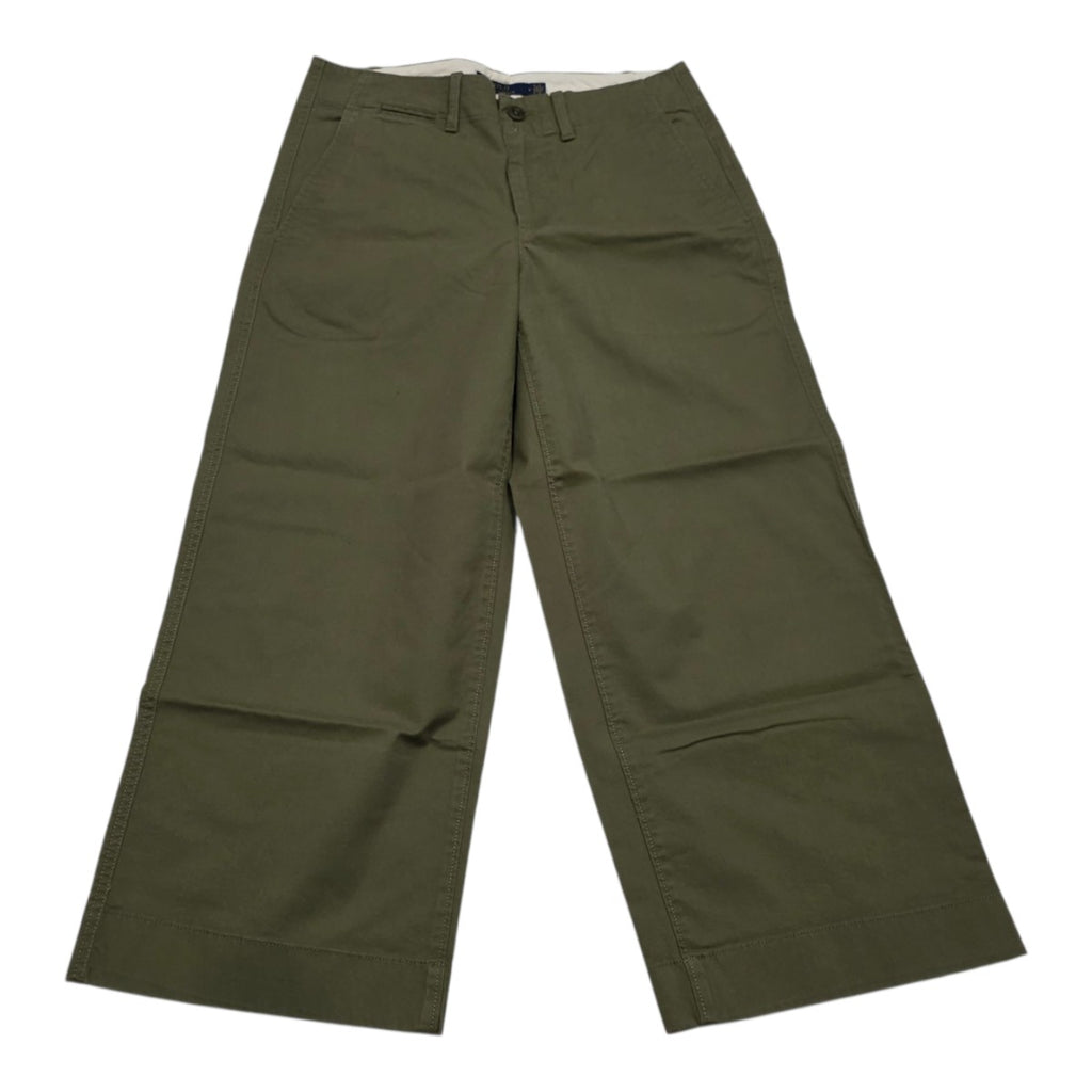 Pantalon Ralph Lauren Amplio Color Verde Talla 4