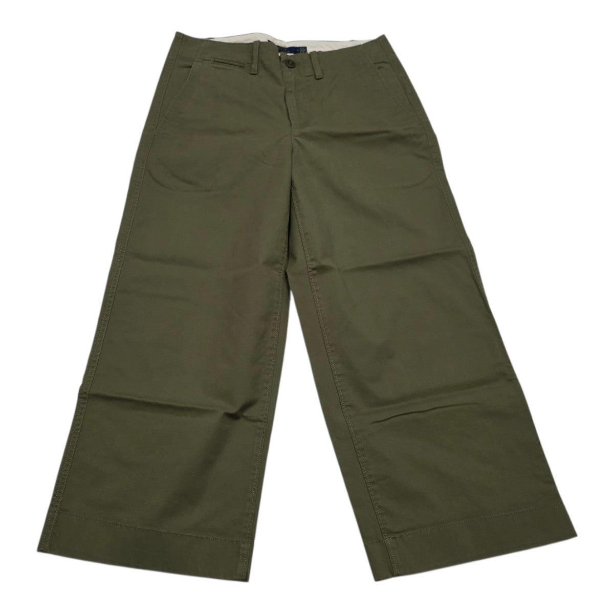 Pantalon Ralph Lauren Amplio Color Verde Talla 4