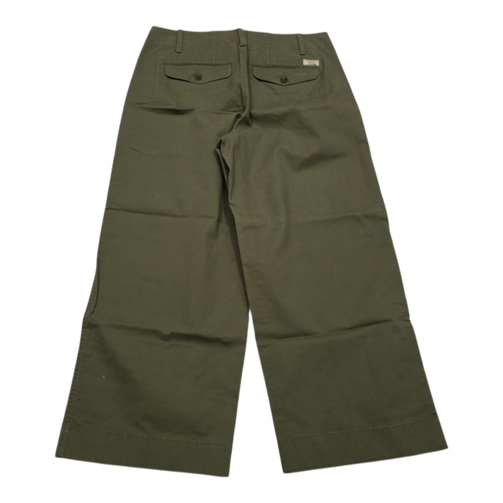 Pantalon Ralph Lauren Amplio Color Verde Talla 4