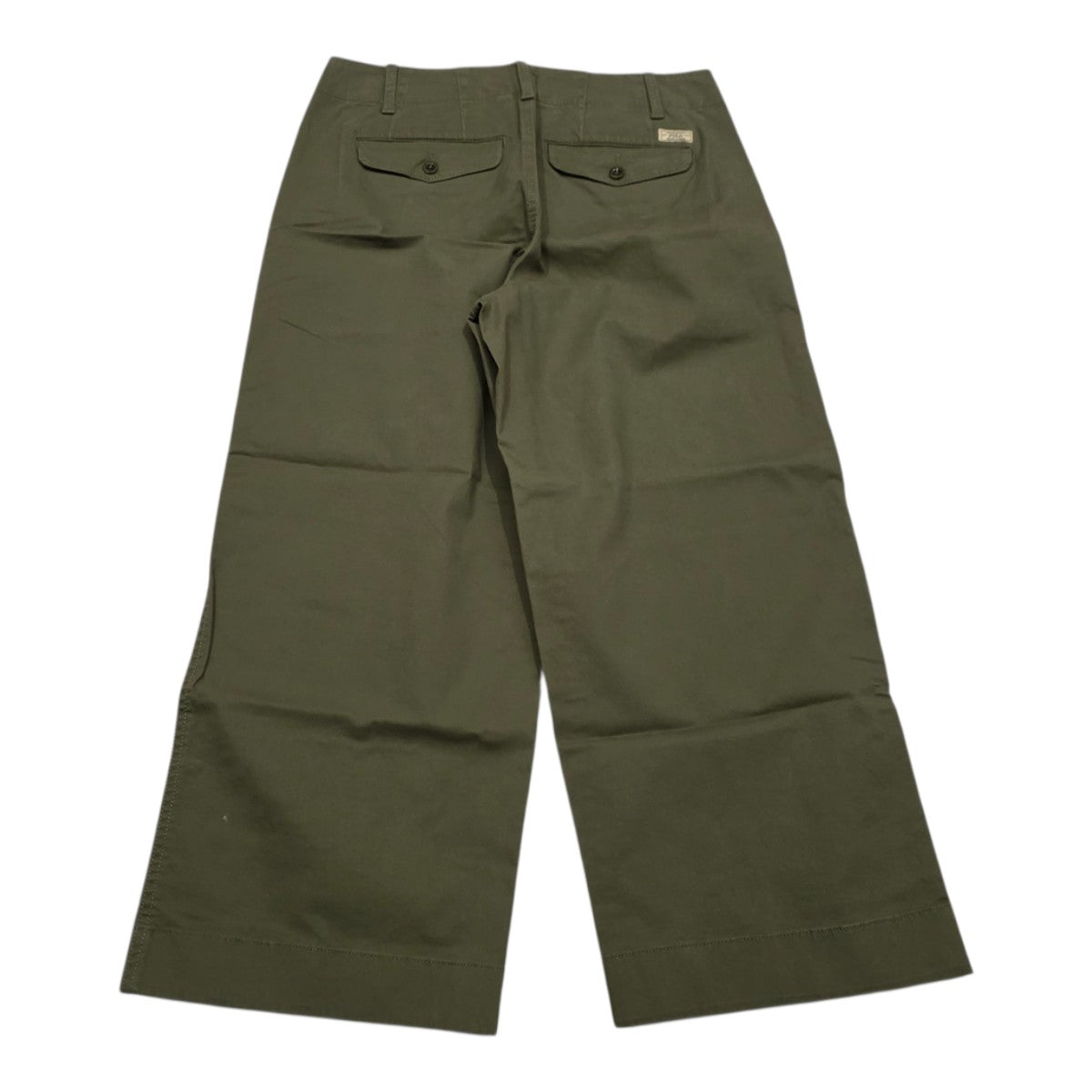 Pantalon Ralph Lauren Amplio Color Verde Talla 4