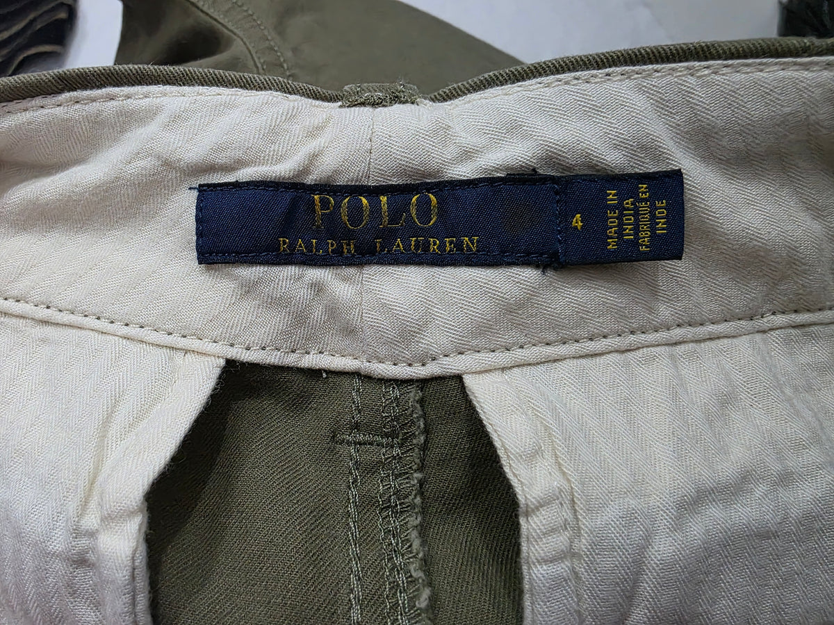 Pantalon Ralph Lauren Amplio Color Verde Talla 4
