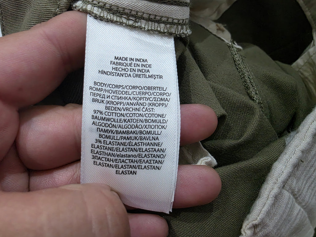 Pantalon Ralph Lauren Amplio Color Verde Talla 4