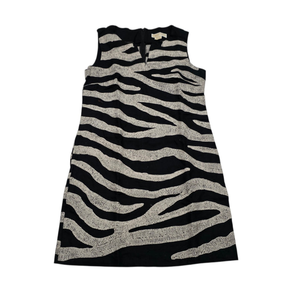Vestido Ralph Lauren De Mujer Talla Chica D Lino Negro/beige