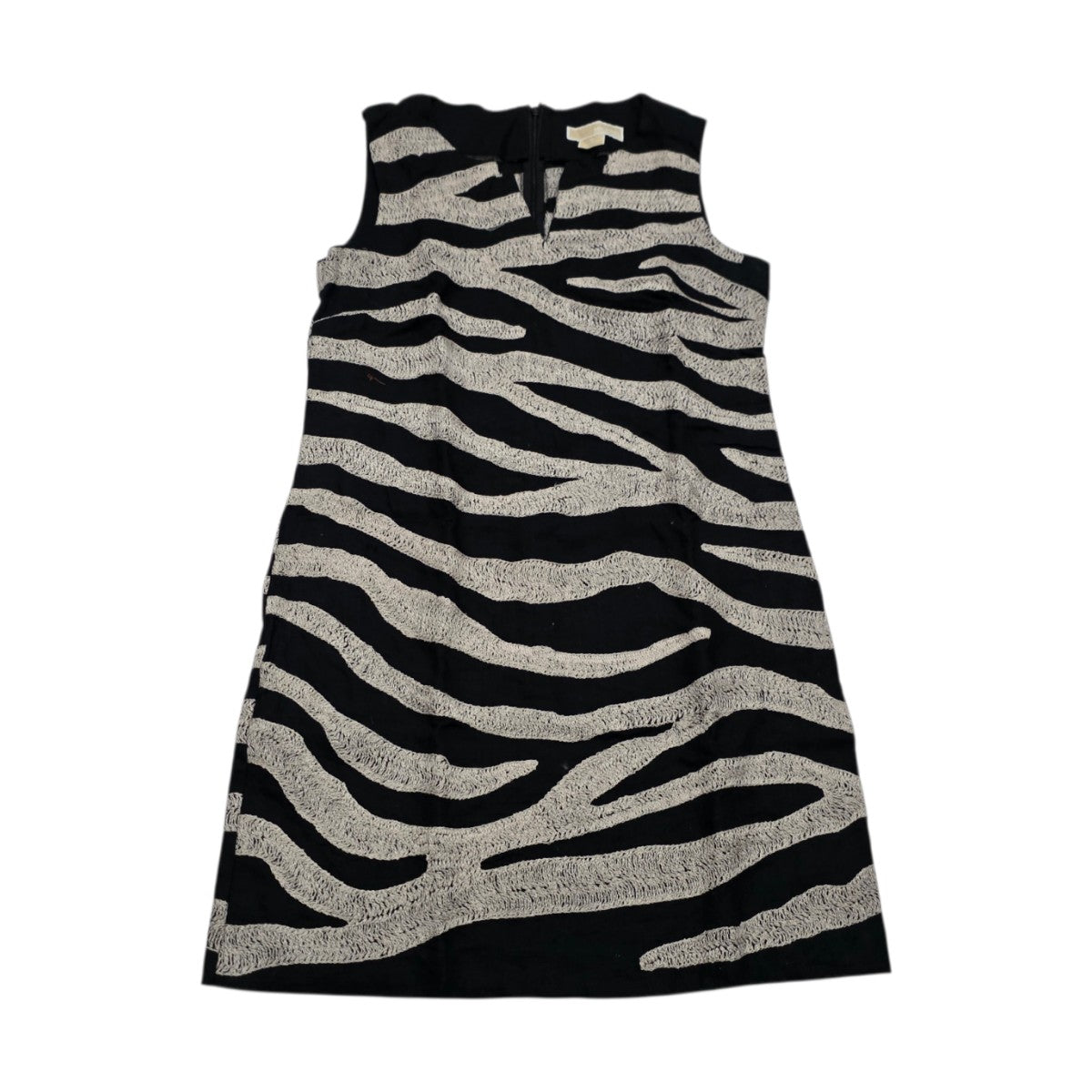 Vestido Ralph Lauren De Mujer Talla Chica D Lino Negro/beige
