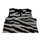 Vestido Ralph Lauren De Mujer Talla Chica D Lino Negro/beige