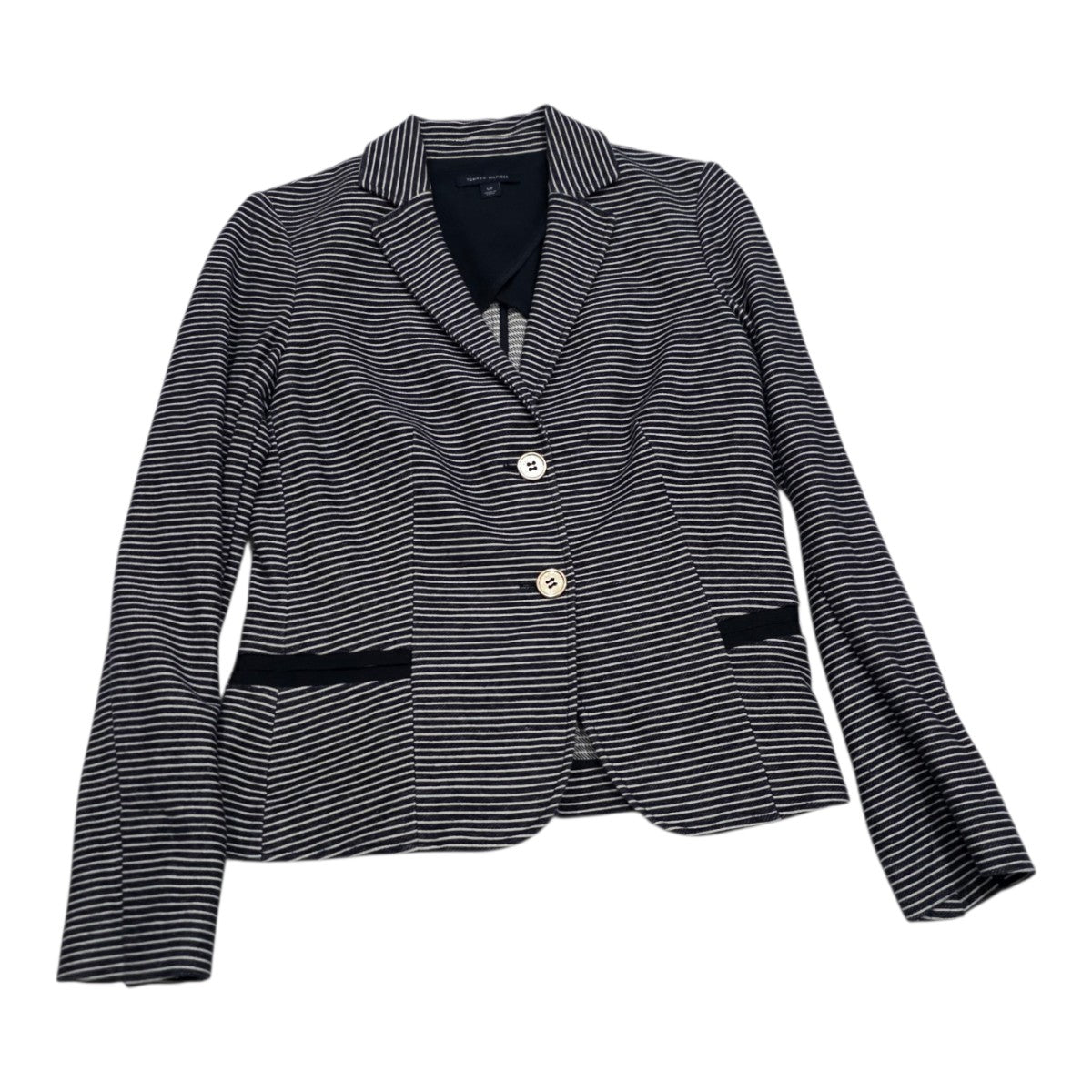 Blazer Tommy Hilfiger De Mujer Talla Chica Rayado