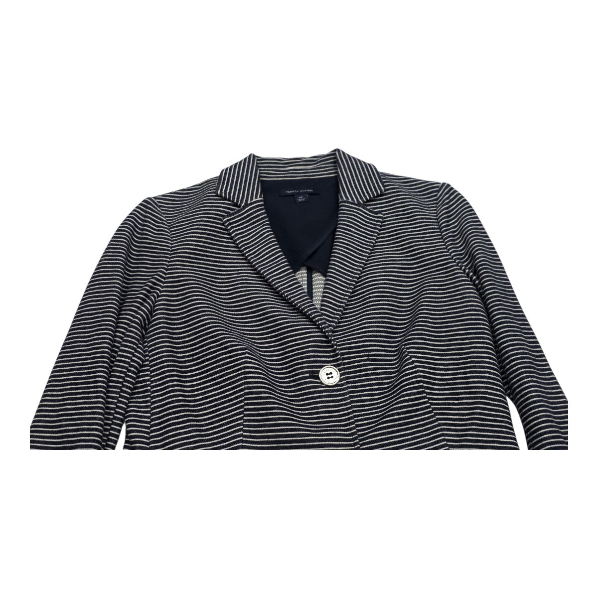 Blazer Tommy Hilfiger De Mujer Talla Chica Rayado