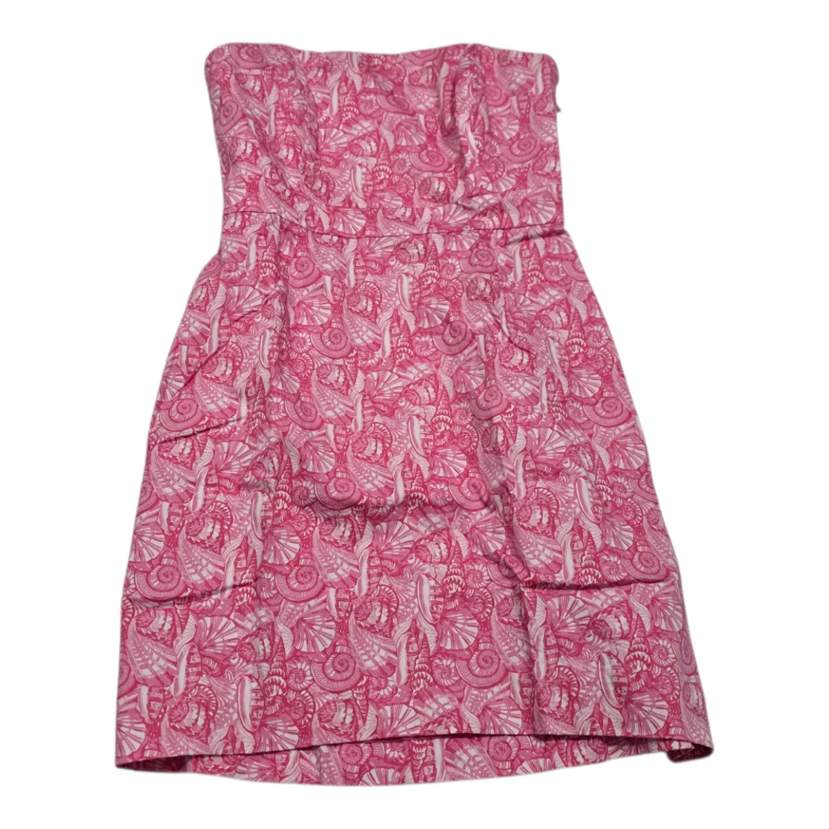 Vestido Strapple Vineyard Vines Talla 4 Rosa Caracoles