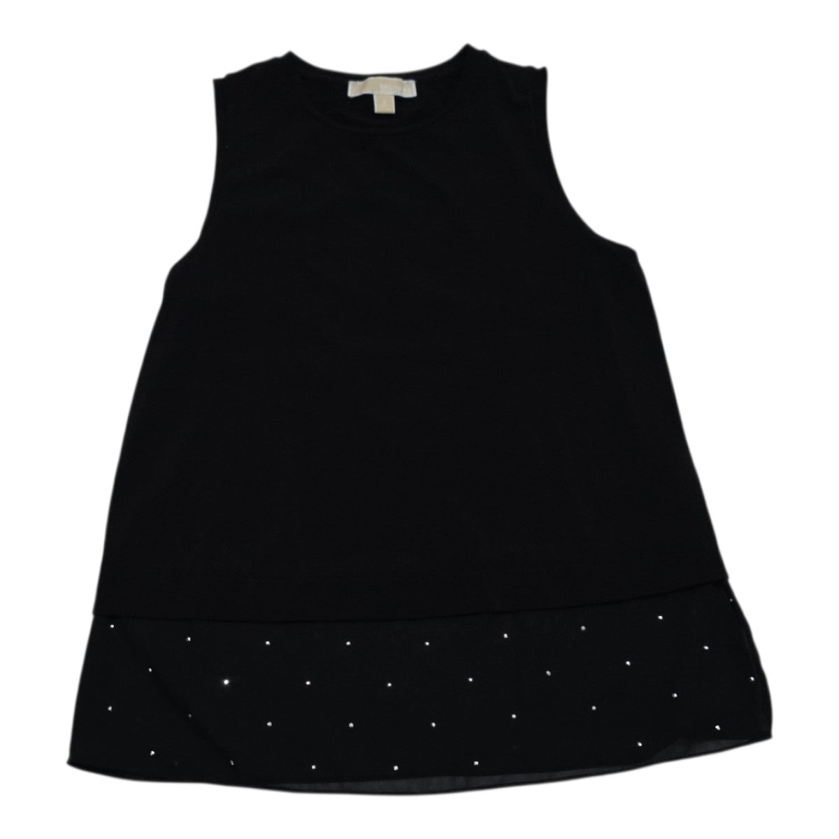 Blusa Michael Kors De Mujer Talla Chica Brillos Sin Mangas
