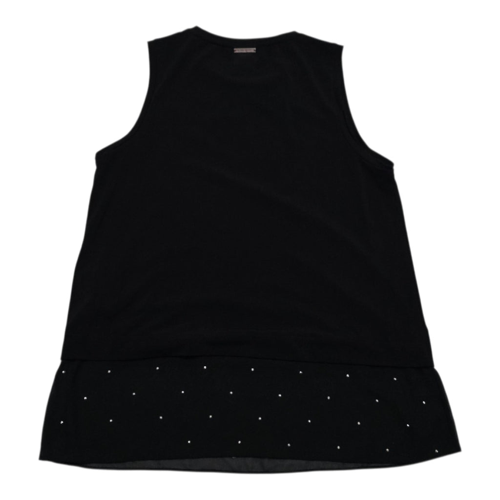 Blusa Michael Kors De Mujer Talla Chica Brillos Sin Mangas