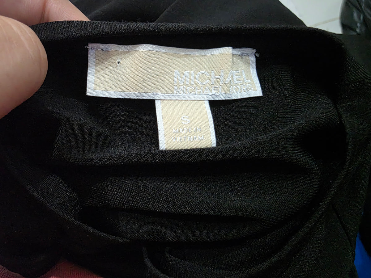Blusa Michael Kors De Mujer Talla Chica Brillos Sin Mangas
