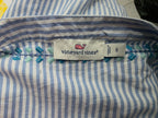 Blusa Vineyard Vines De Mujer Talla 4 Azul Rayada