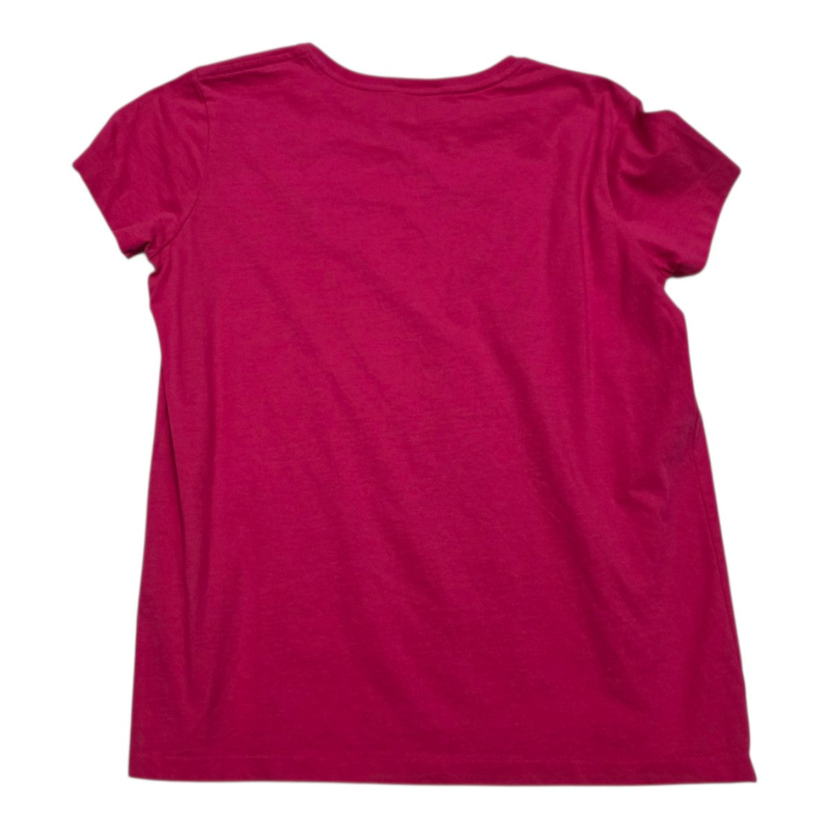 Playera Ralph Lauren De Mujer Talla Chica Fucsia Poni Azul