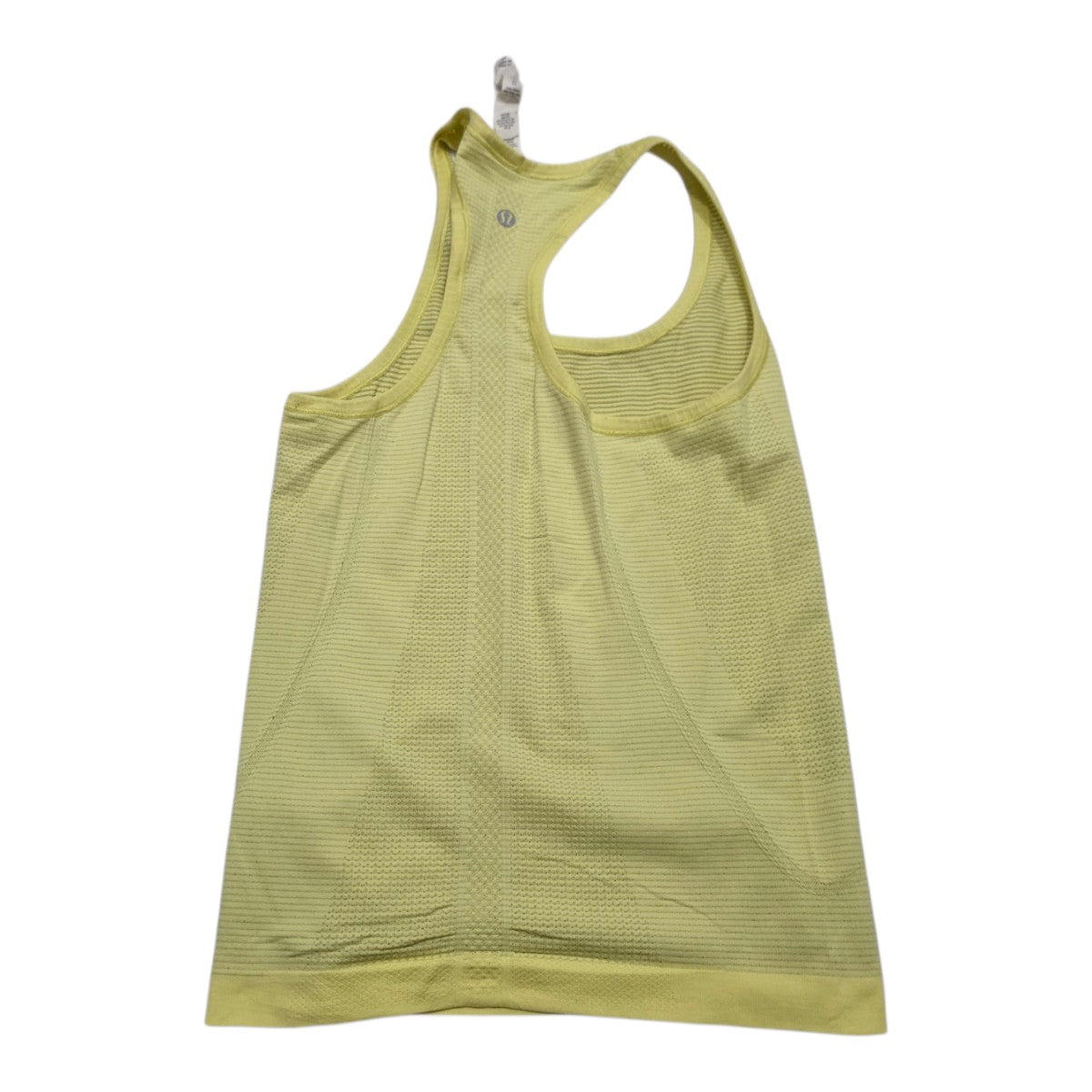 Playera Lululemon De Mujer Talla 4 Amarillo.sin Mangas