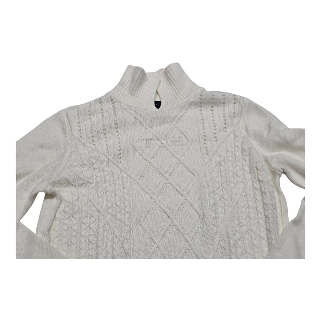 Sueter Tommy Hilfiger De Mujer Talla Chica Color Beige
