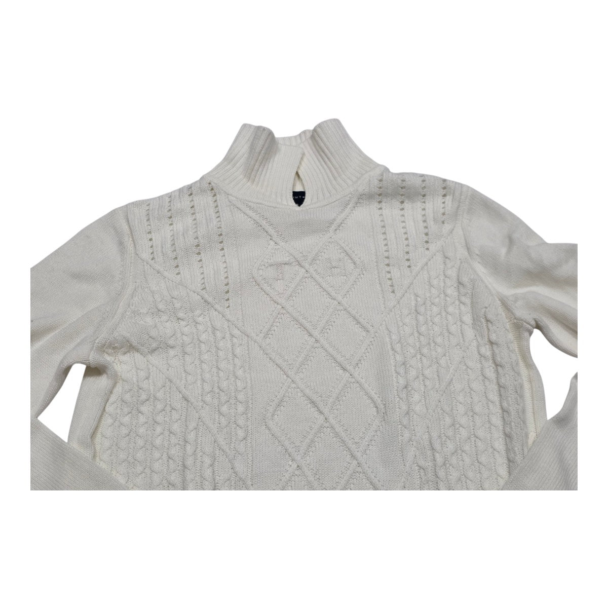 Sueter Tommy Hilfiger De Mujer Talla Chica Color Beige